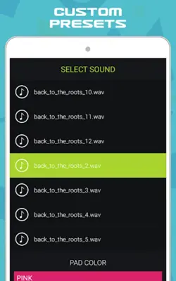 Hip-Hop Drum Pads Guru android App screenshot 2